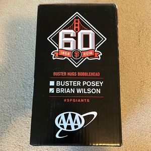 SF Giants Buster Hugs Bobblehead, Brian Wilson